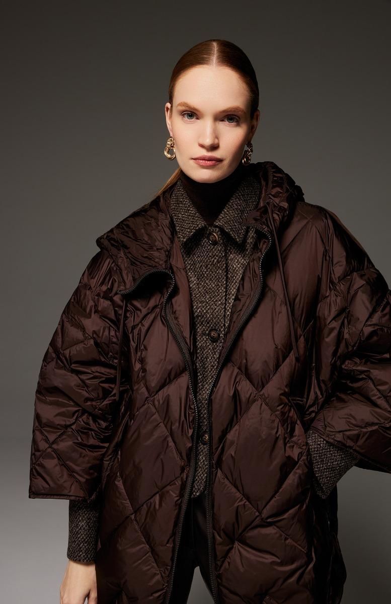 Seventy Giaccone mantella over - Col. Marrone Nuova