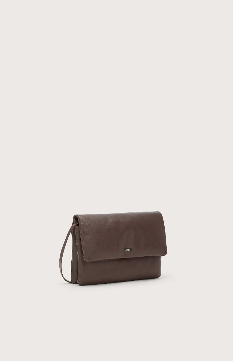 Seventy Pochette in pelle - Col. Rosso Nuovo