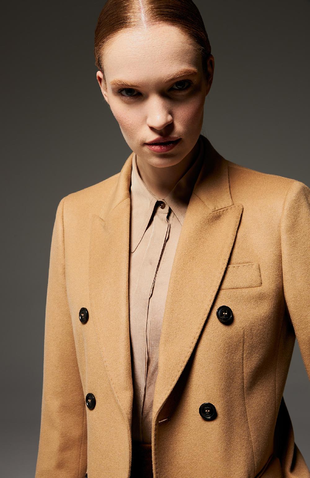 Seventy Giacca doppiopetto in 100% cashmere - Col. Neutro Pezzi Unici