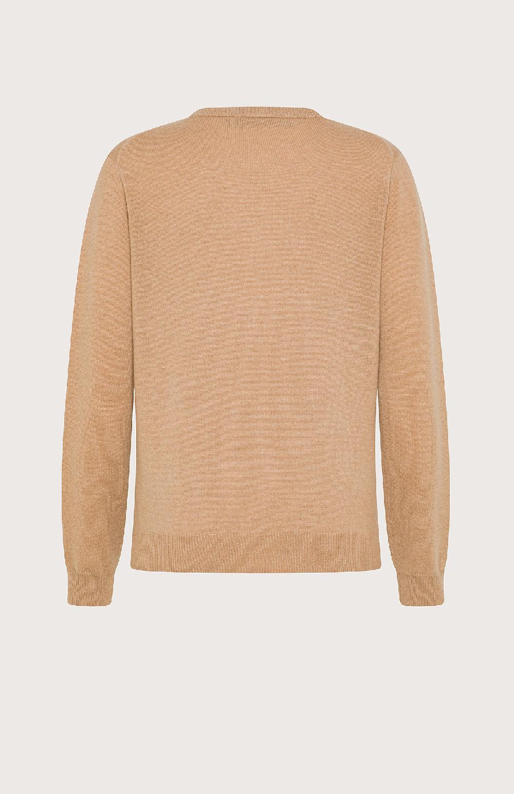 Seventy Maglione girocollo in puro cashmere - Col. Neutro Consegna Veloce