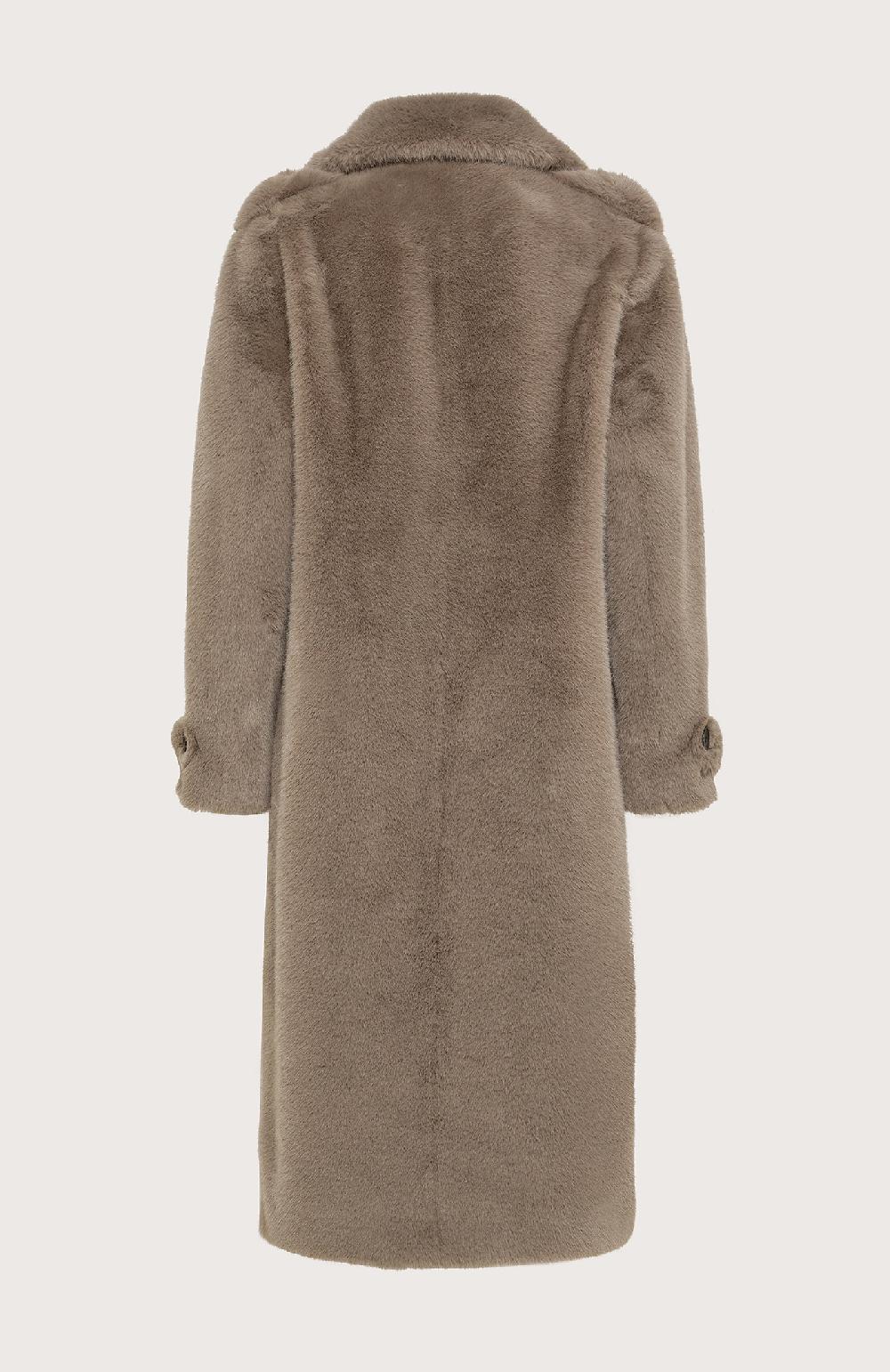Seventy Cappotto in ecopelliccia - Col. Grigio Convenienza