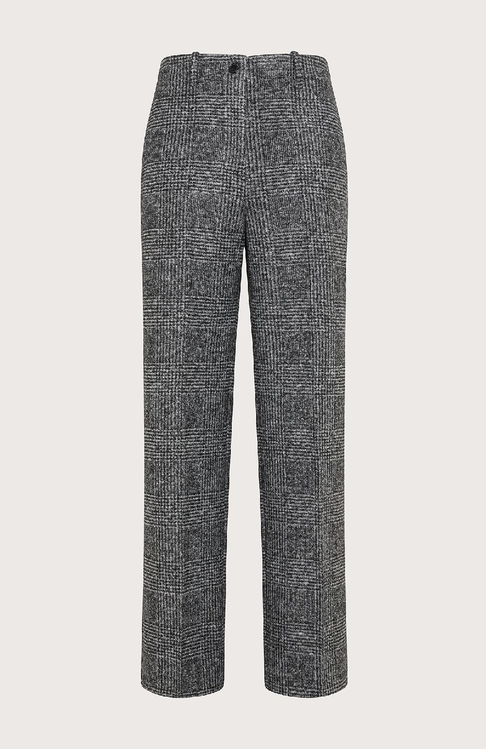 Seventy Pantalone lungo relax fit in galles misto lana - Col. Nero Italy