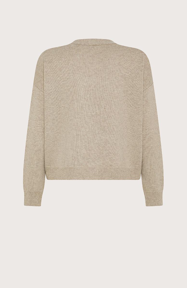 Seventy Cardigan boxy in misto lana - Col. Grigio 2025