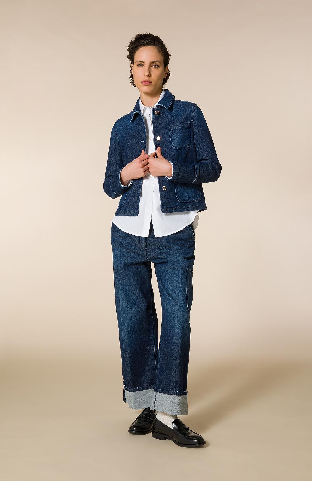 Seventy Giacca in denim con tre tasche - Col. Blu Soddisfazione Garantita