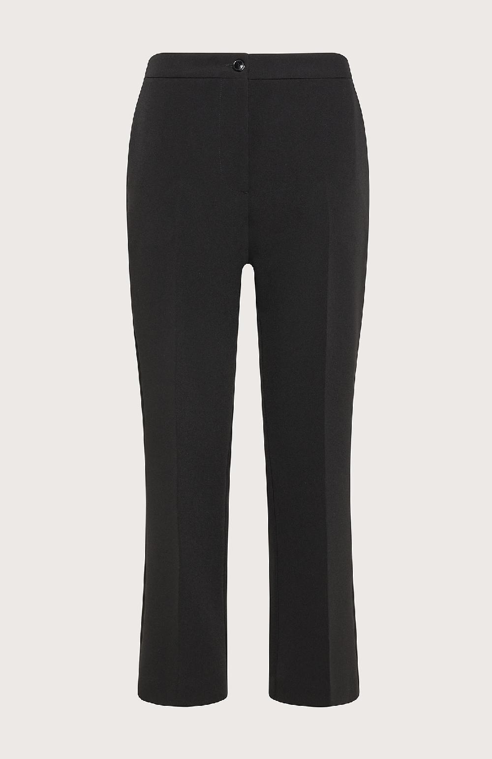 Seventy Pantalone zampetta in tecnico bielastic. - Col. Nero Sottocosto