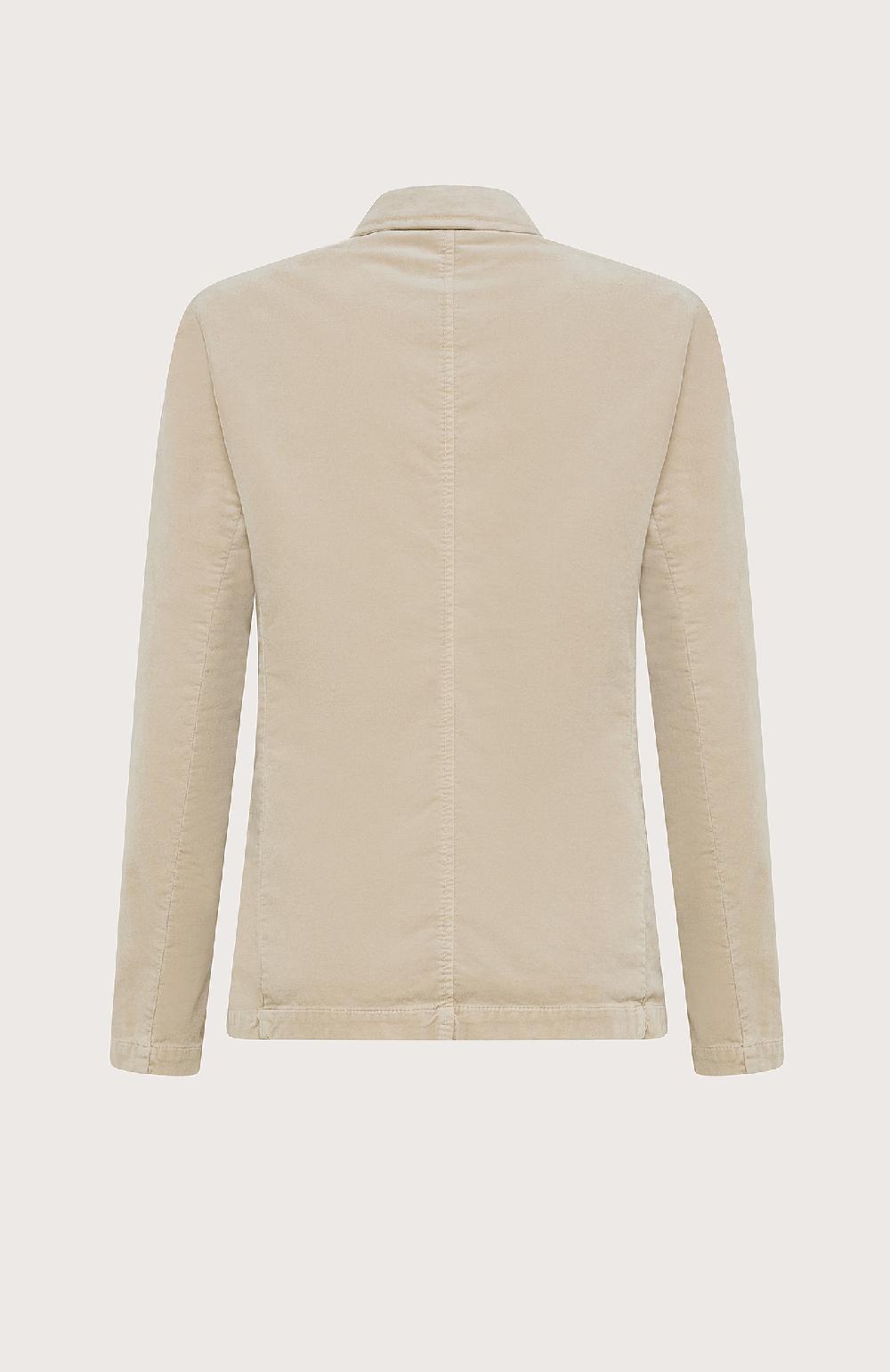 Seventy Blazer con collo a rever in maglia - Col. Neutro Presa