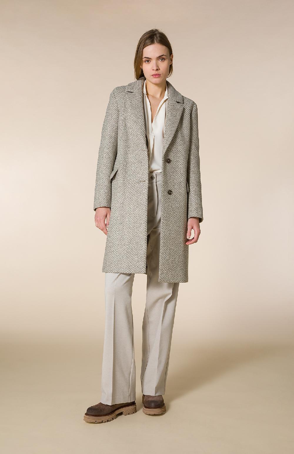 Seventy Cappotto monopetto in misto lana neoprene - Col. Grigio Economico