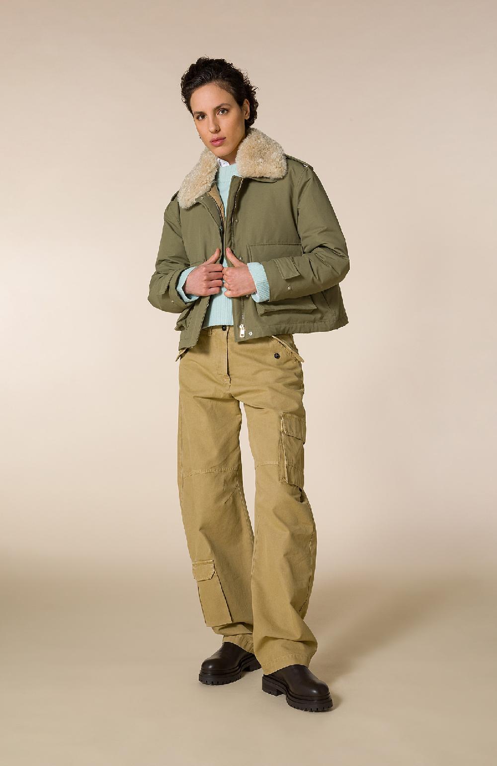 Seventy Pantalone cargo in 100% cotone - Col. Neutro Vendita Calda