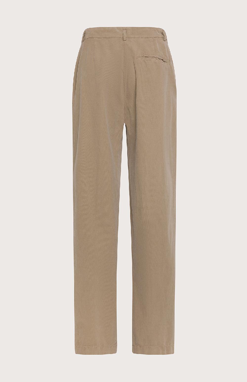 Seventy Pantalone a vita alta in velluto - Col. Neutro I Più Venduti