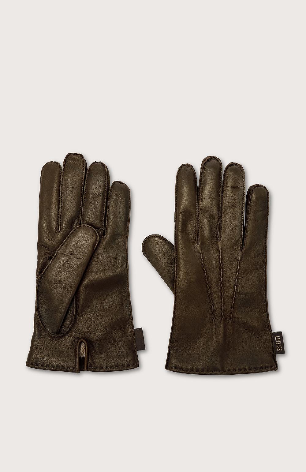 Seventy Guanti in nappa - Col. Marrone 2025