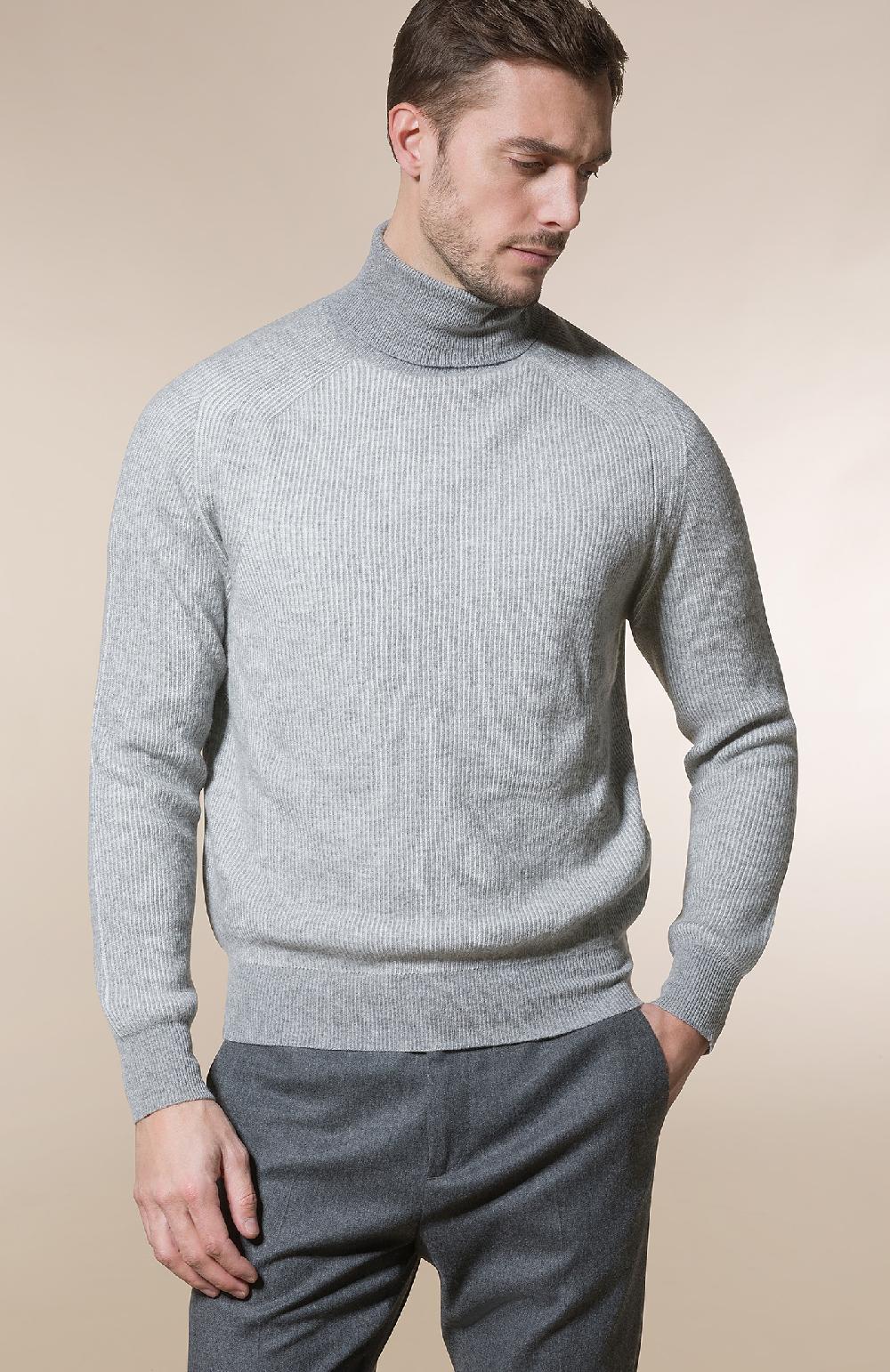 Seventy Pantalone chino in flanella cardata mono-stretch - Col. Grigio Vendita