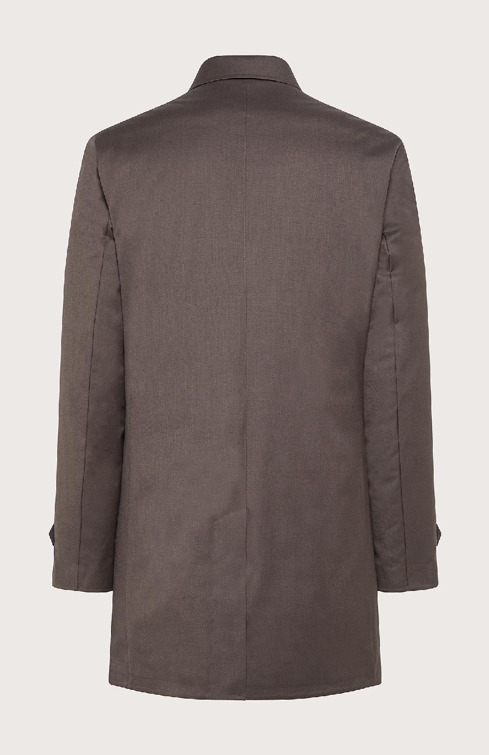 Seventy Capospalla imbottito piuma in tessuto waterproof - Col. Marrone Soddisfazione Garantita