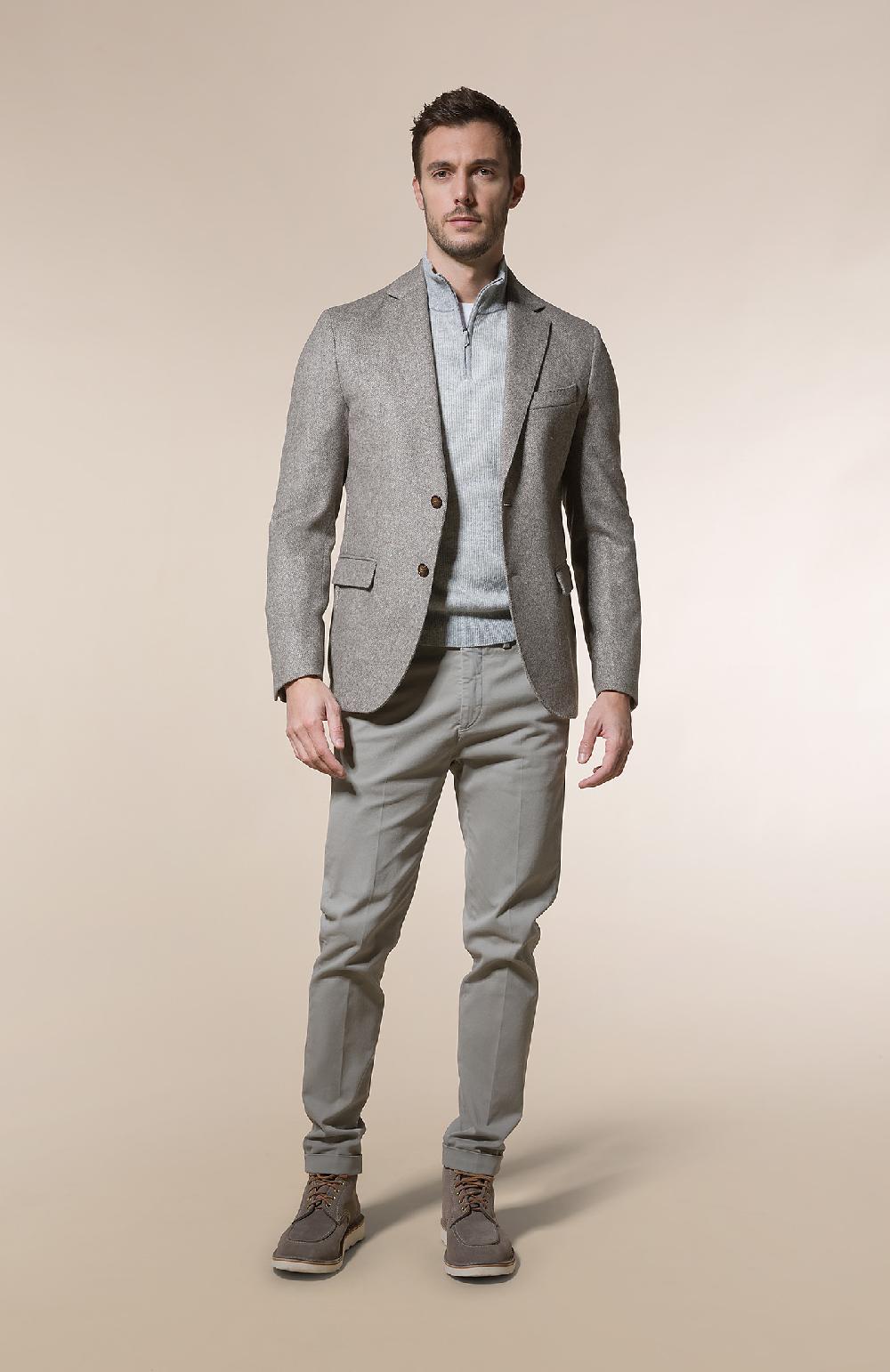 Seventy Pantalone chino in gabardina stretch - Col. Neutro Presa