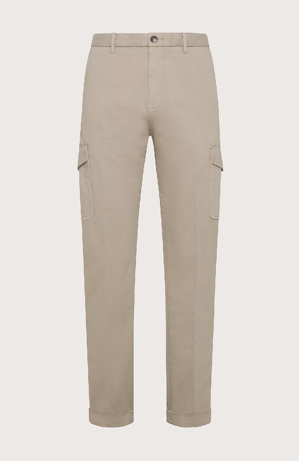 Seventy Pantalone lungo con tasche in gabardina - Col. Grigio Economico
