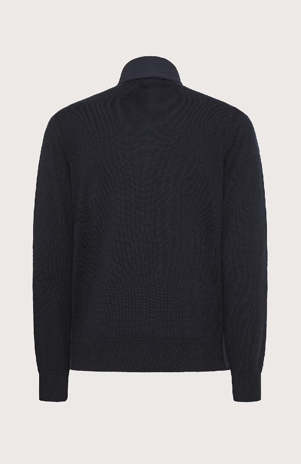 Seventy Giubbino tricot con davanti imbottito - Col. Blu In Vendita