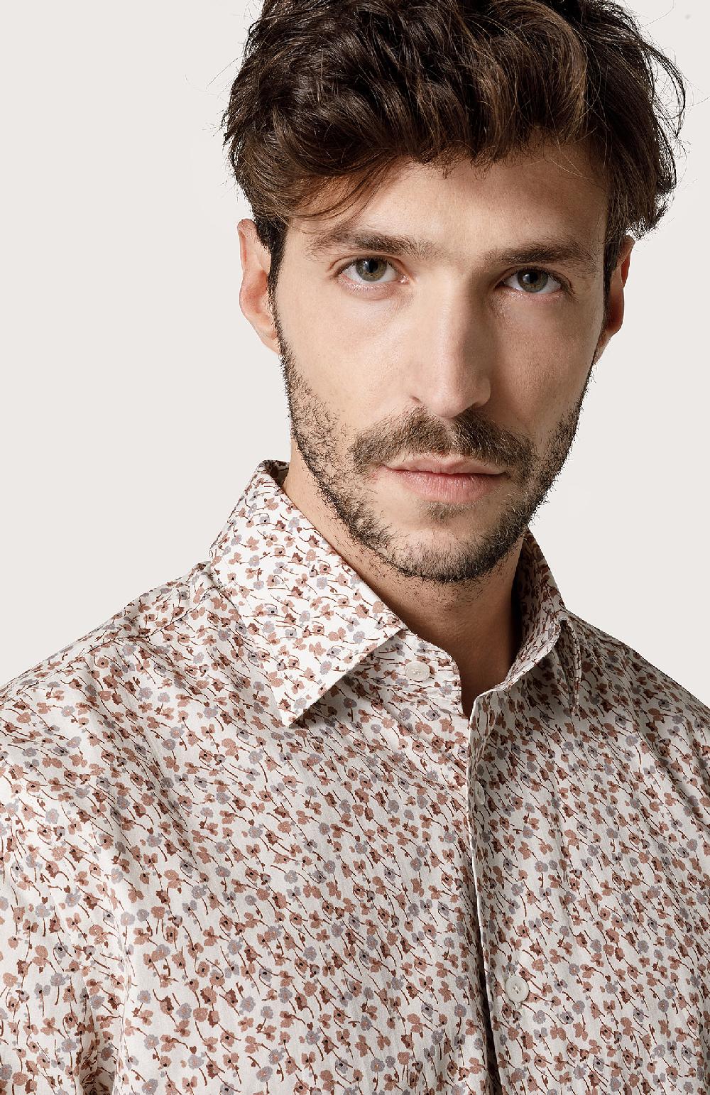 Seventy Camicia stampata - Col. Bianco 2025