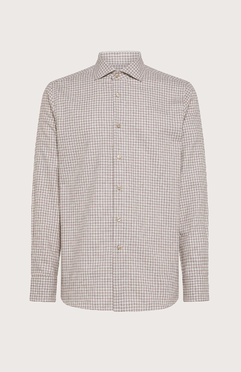 Seventy Camicia con collo francese - Col. Neutro Italy
