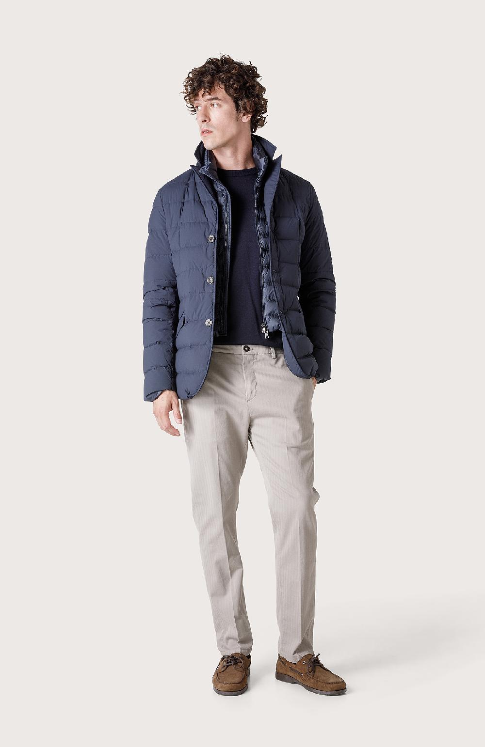 Seventy Giubbotto imbottito con stacchino - Col. Blu Spedizione Gratuita