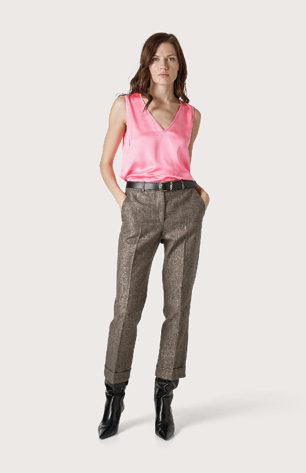 Seventy Pantalone chino in flanella - Col. Marrone Acquista Ora