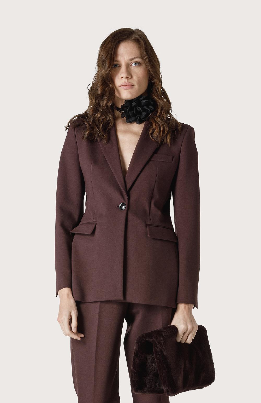Seventy Giacca monopetto in punto stoffa - Col. Viola Shopping Online