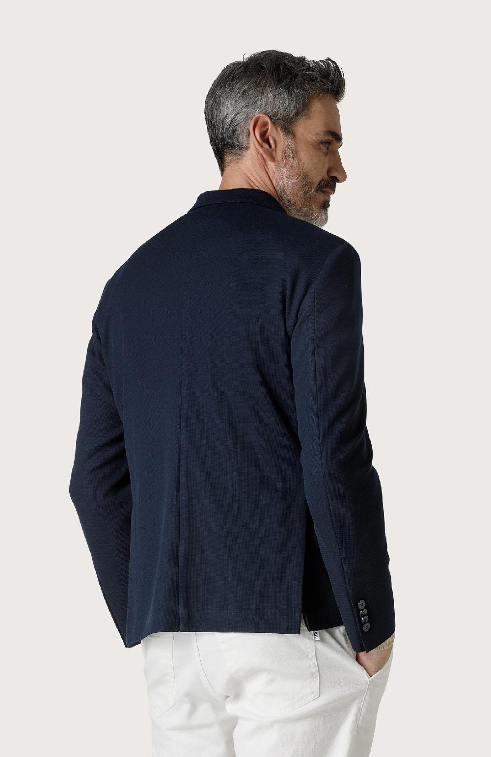 Seventy Giacca doppiopetto con rever a lancia - Col. Blu Sconto
