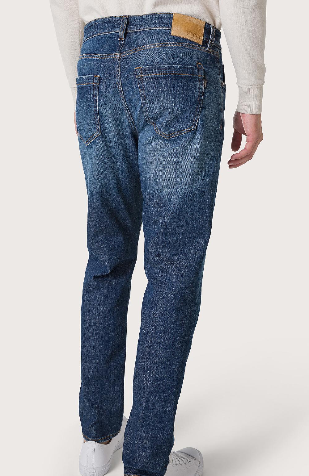 Seventy Jeans denim effetto vintage - Col. Blu Vendita Calda