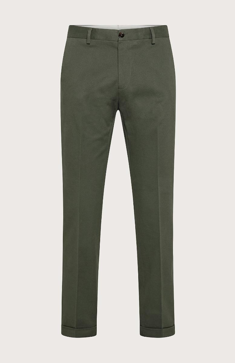 Seventy Pantalone chino stretch - Col. Verde Negozio