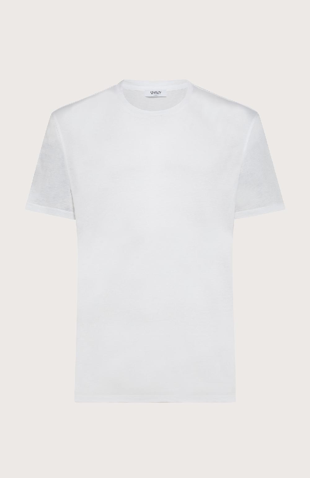 Seventy T-shirt girocollo mezza manica - Col. Bianco Nuova