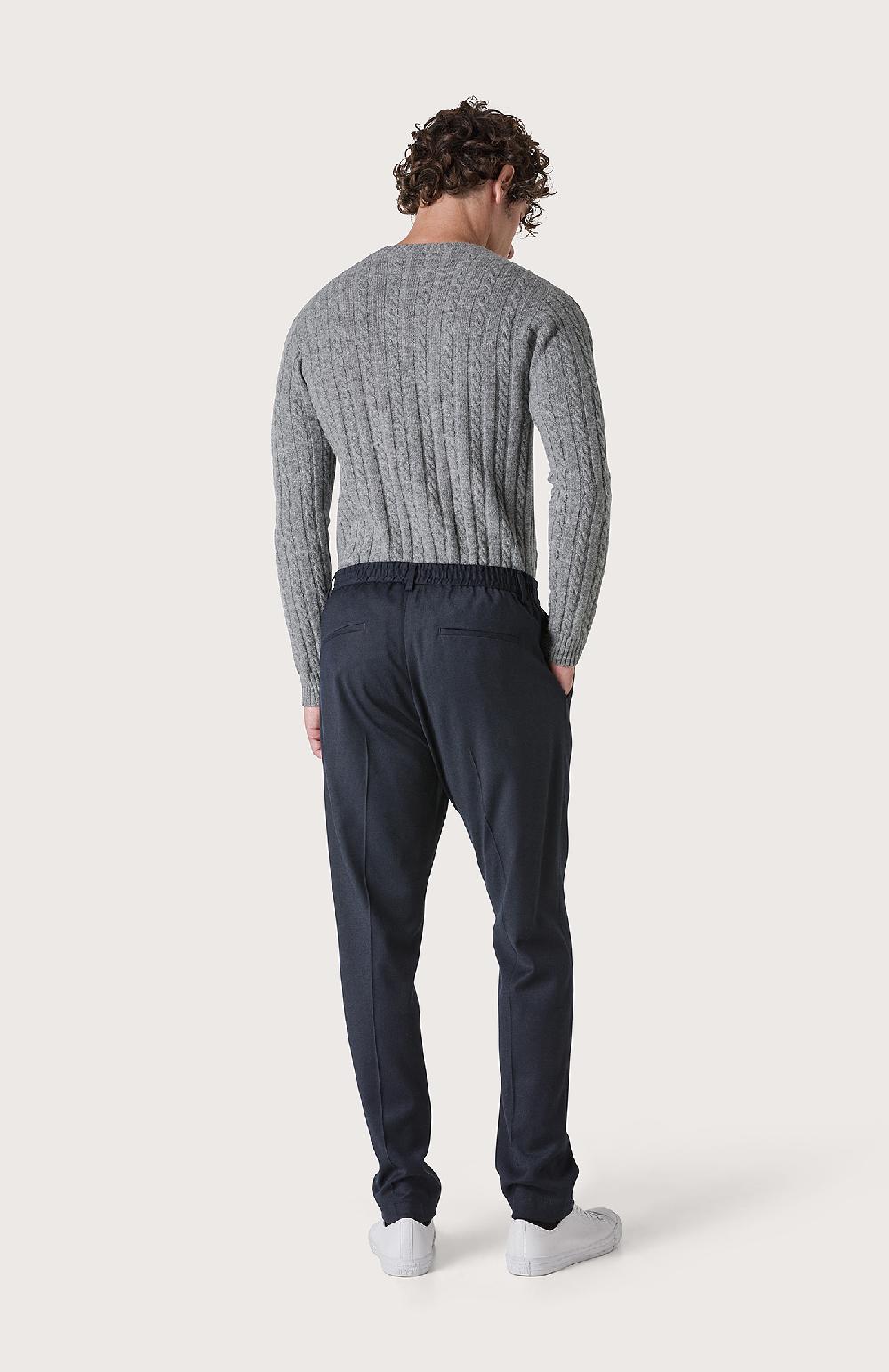 Seventy Pantalone con coulisse e pence - Col. Blu Italia