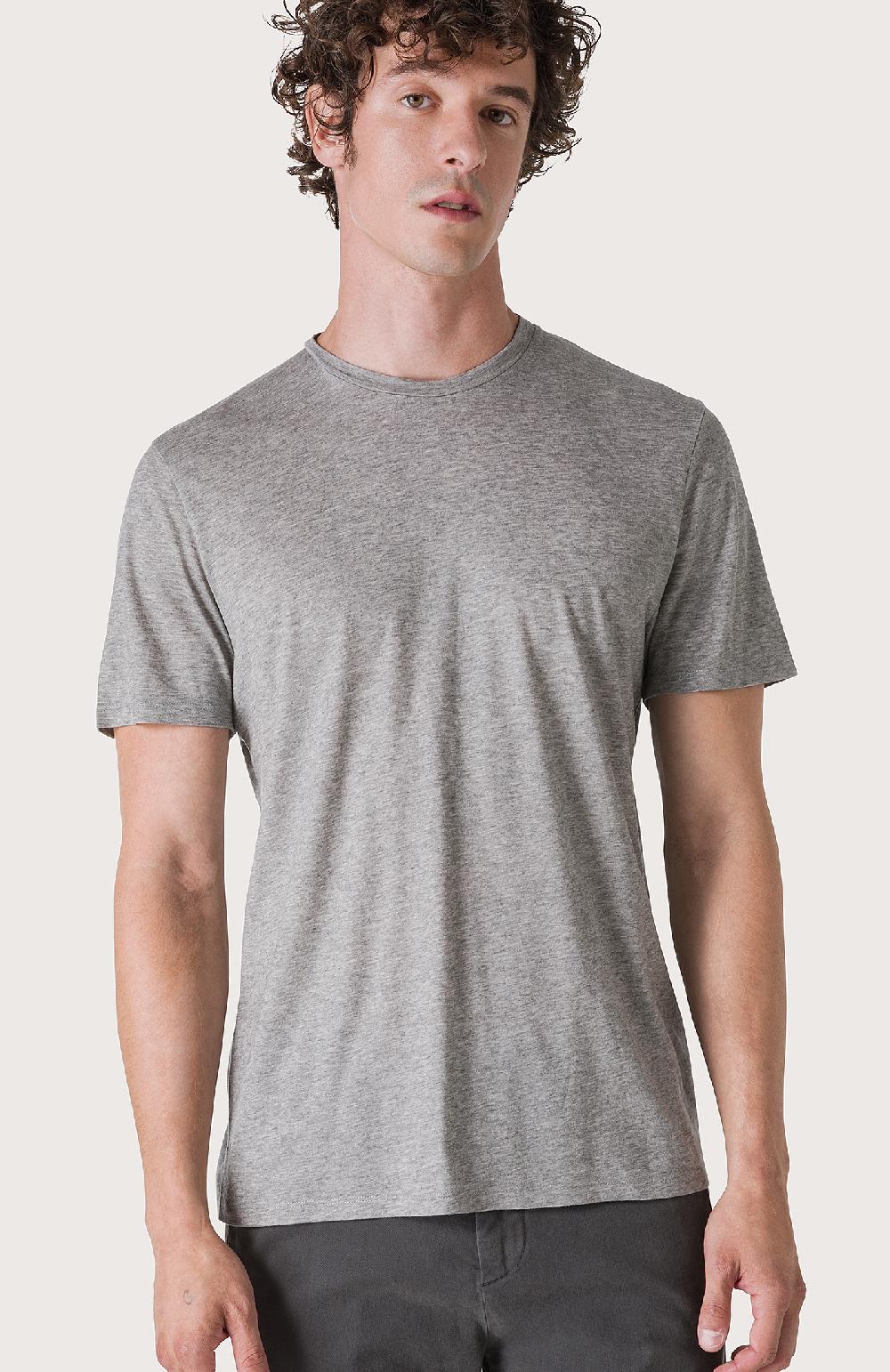 Seventy T-shirt girocollo mezza manica - Col. Grigio Nuovo