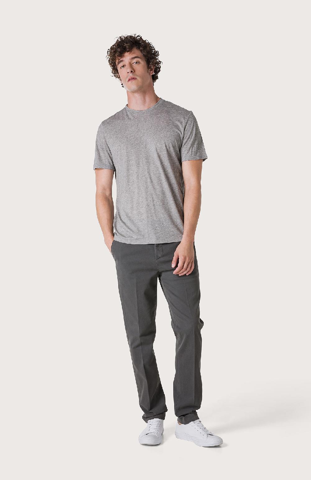 Seventy T-shirt girocollo mezza manica - Col. Grigio Nuovo
