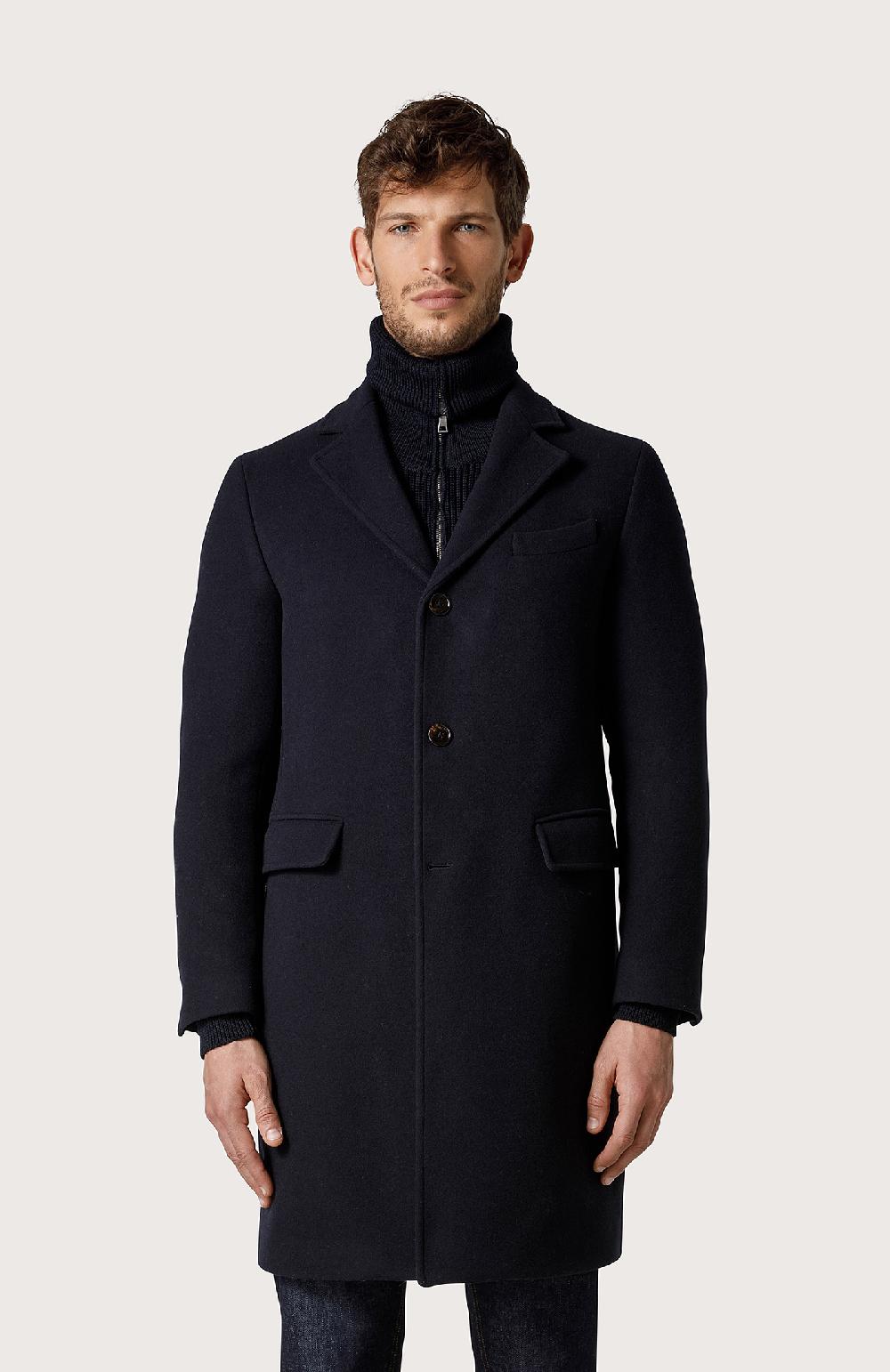 Seventy Cappotto monopetto - Col. Blu Qualità Garantita