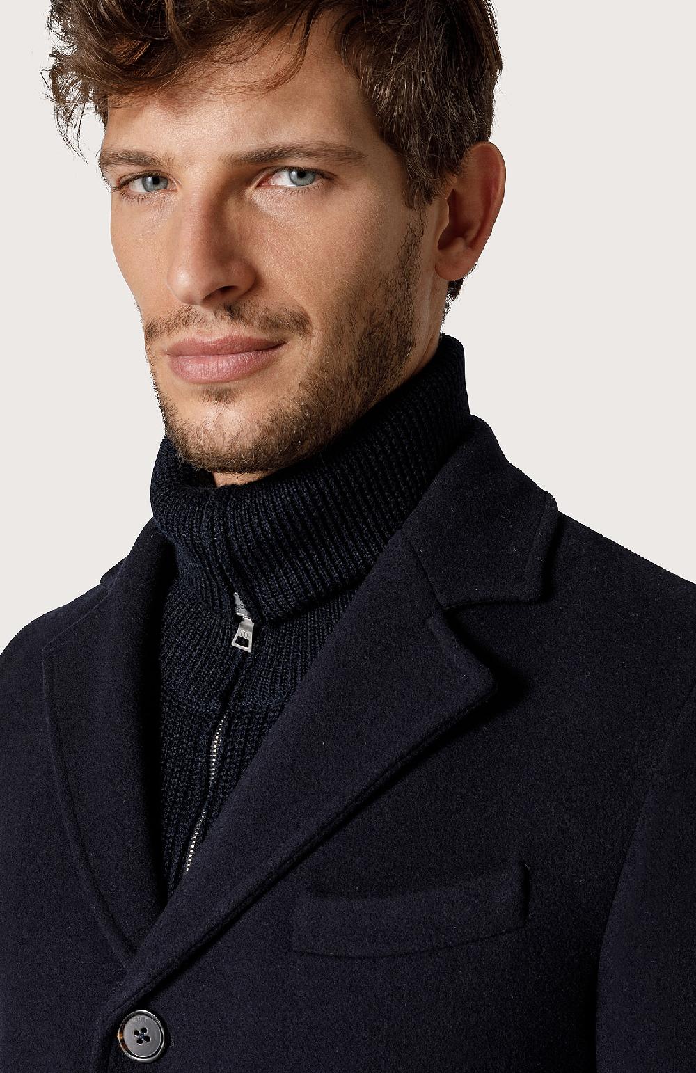 Seventy Cappotto monopetto - Col. Blu Qualità Garantita