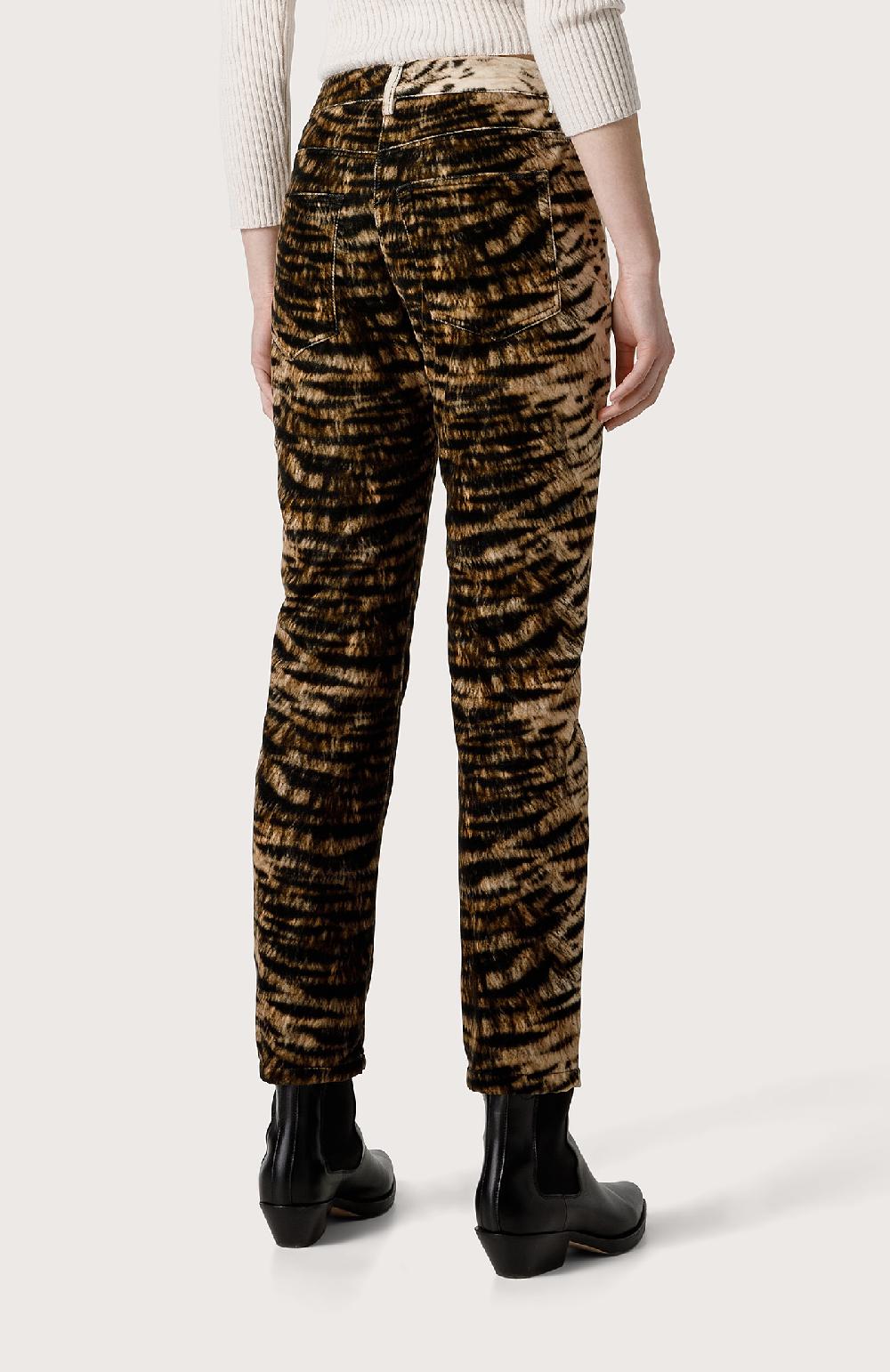 Seventy Pantalone 5 tasche animalier - Col. Neutro Shopping Online
