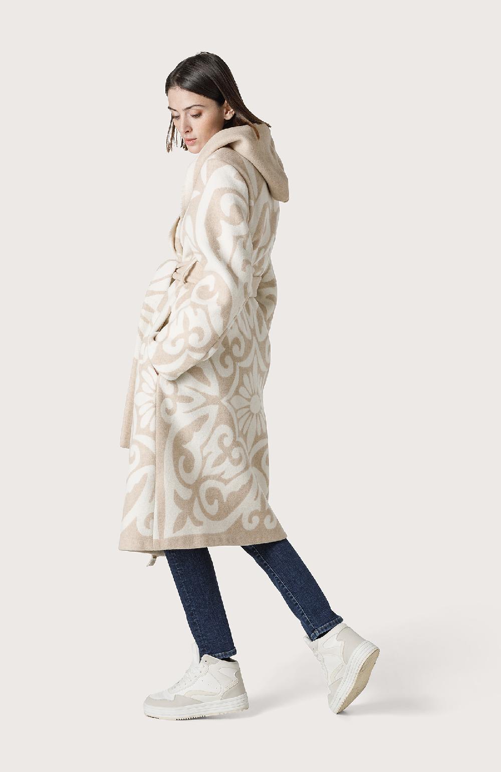Seventy Cappotto stile vestaglia - Col. Neutro Presa