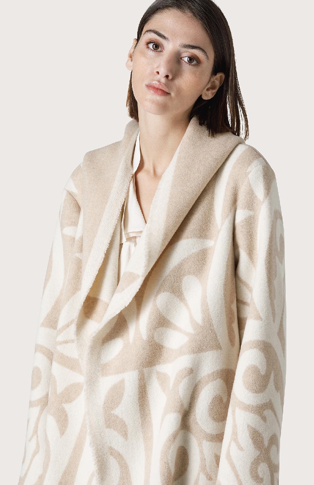 Seventy Cappotto stile vestaglia - Col. Neutro Presa