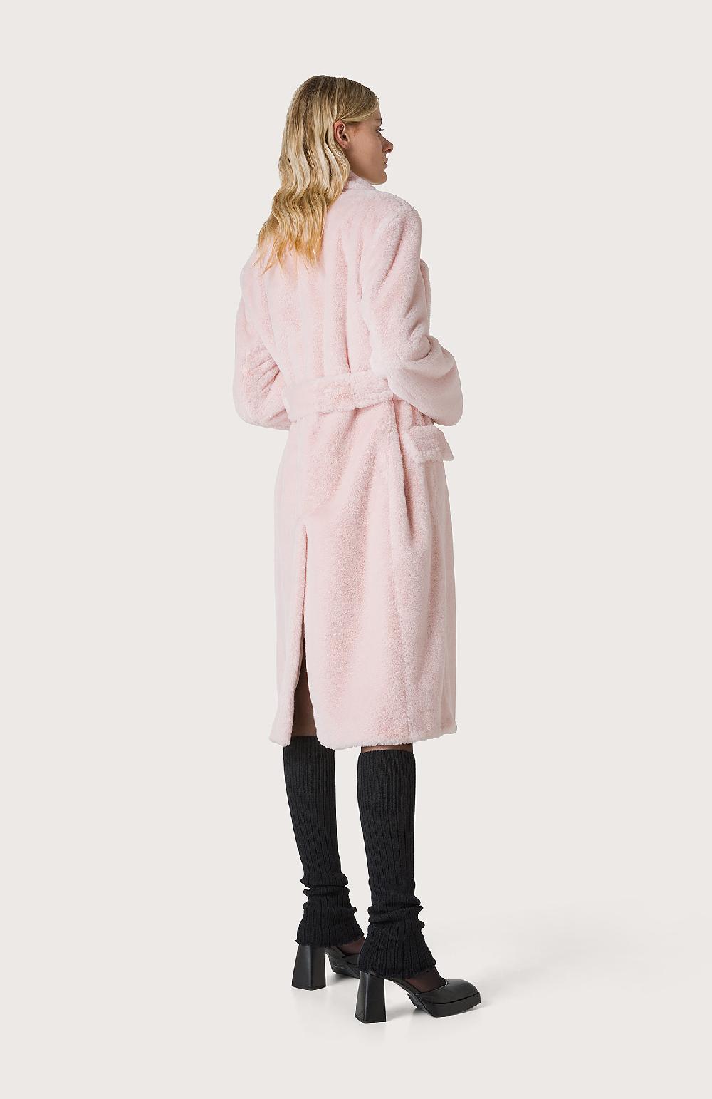 Seventy Cappotto stile vestaglia - Col. Rosa Saldi Di Fabbrica