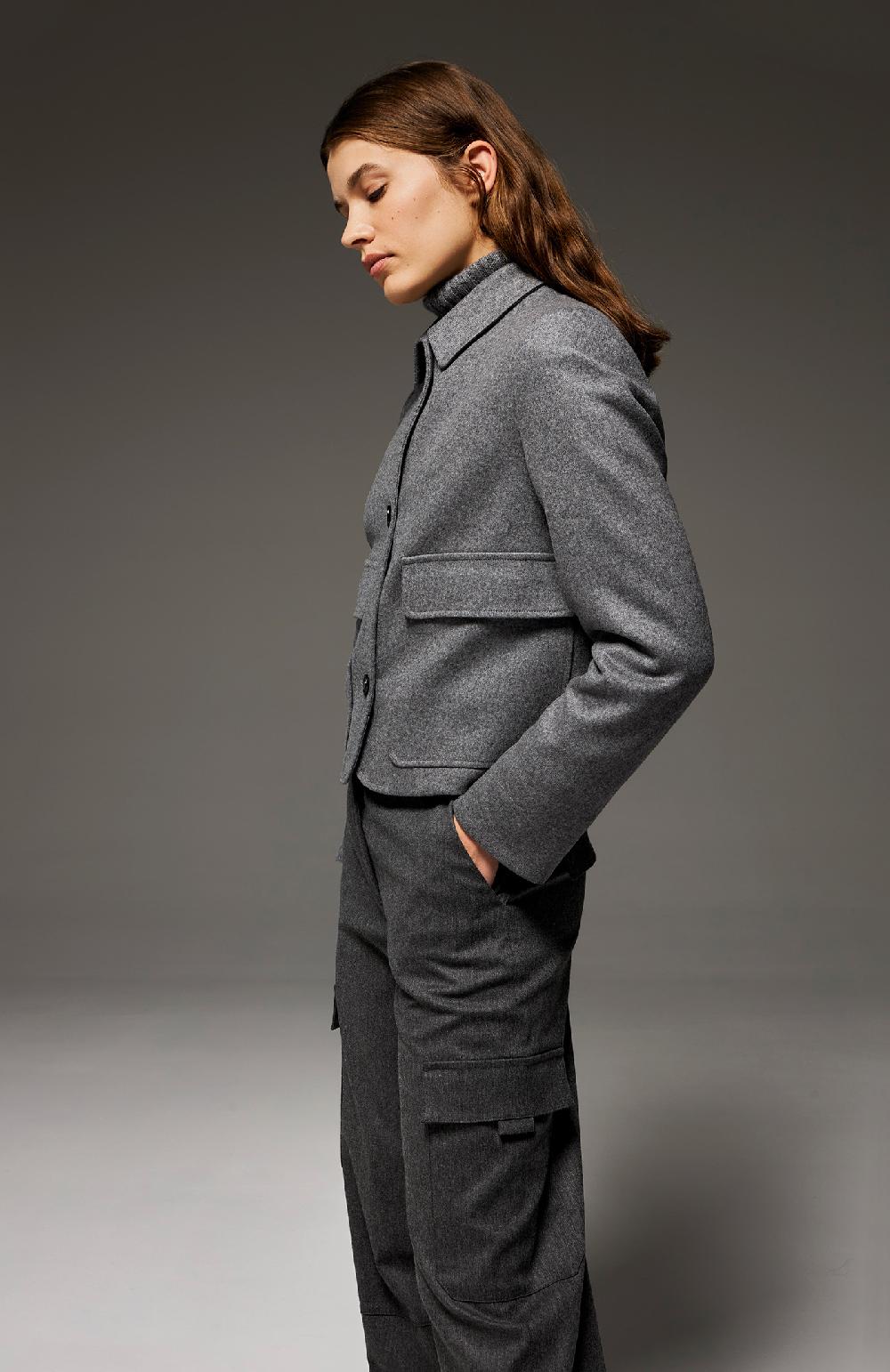 Seventy Maglione cashmere a collo alto - Col. Grigio Consegna Veloce