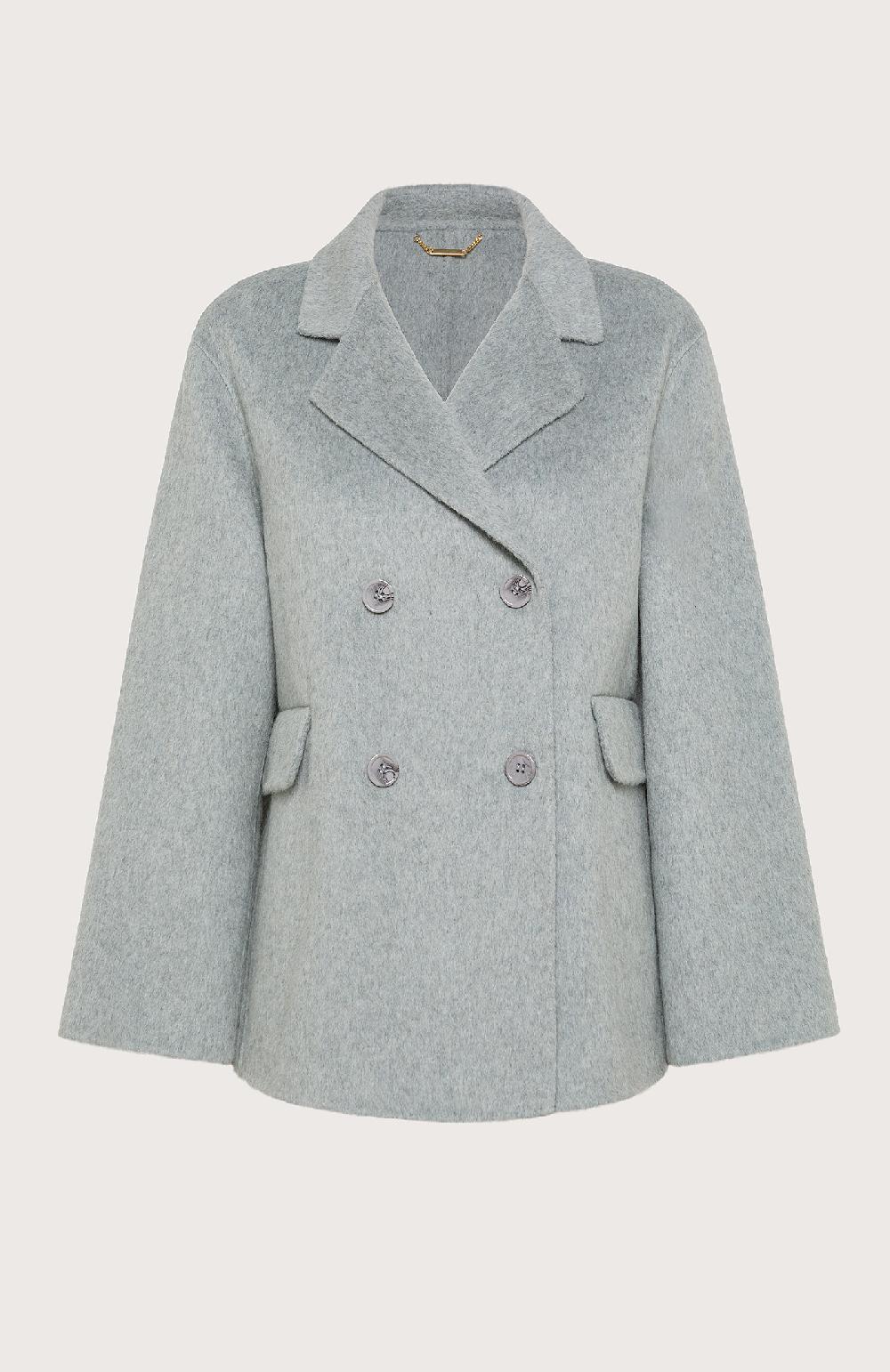 Seventy Cappotto corto con manica ampia - Col. Grigio