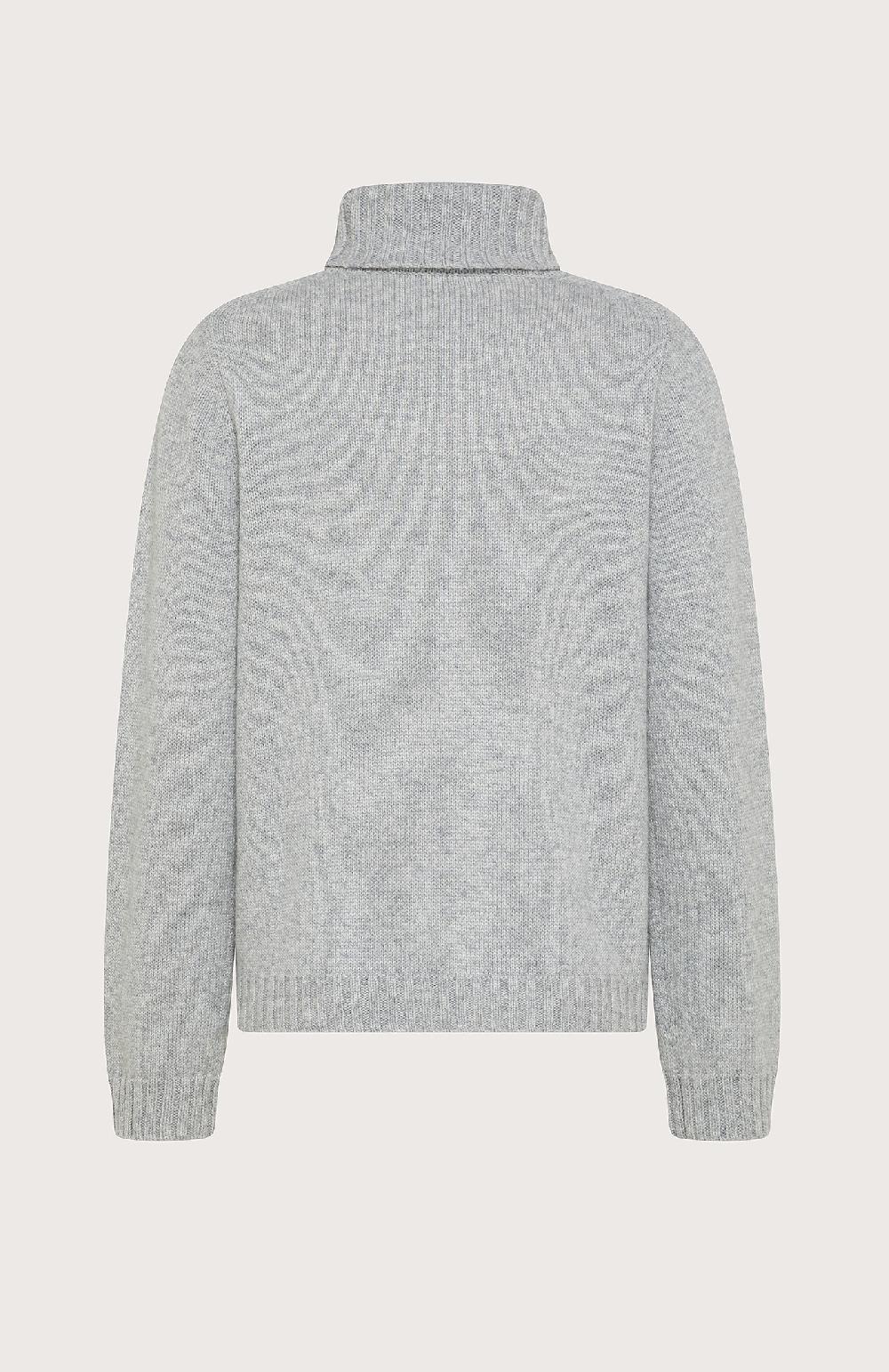Seventy Maglione con motivo a costa sul davanti - Col. Grigio Vendite Flash