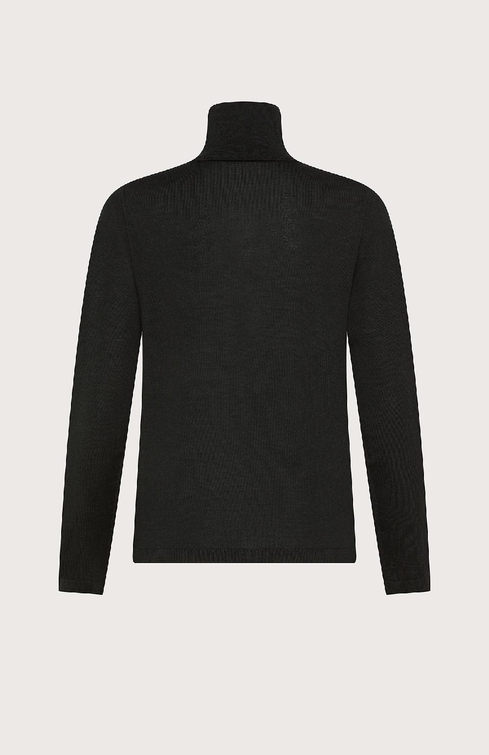 Seventy Dolcevita maniche lunghe in lana merinos f.18 - Col. Nero Moda