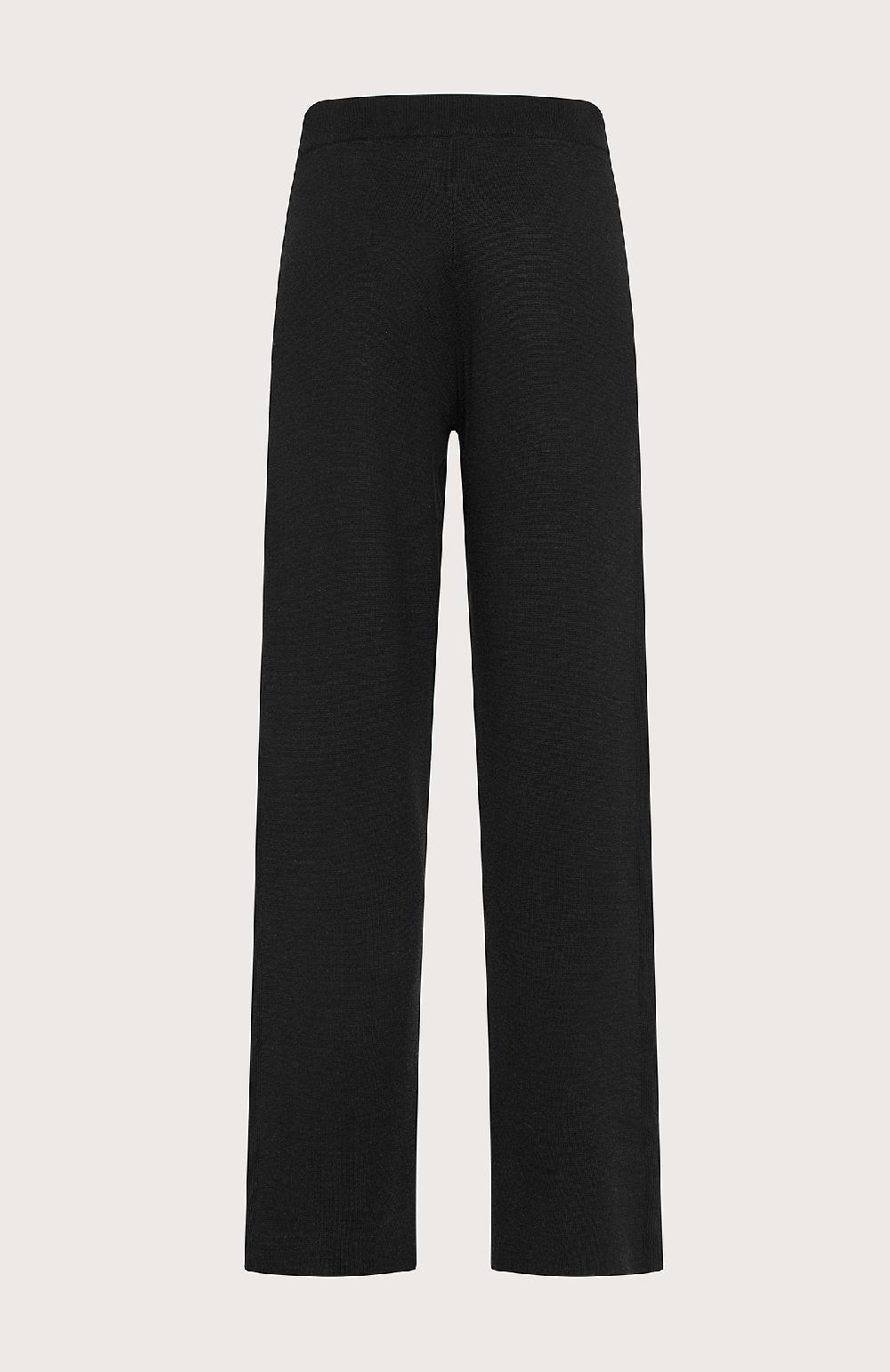 Seventy Pantalone in punto stoffa morbido - Col. Nero 2025
