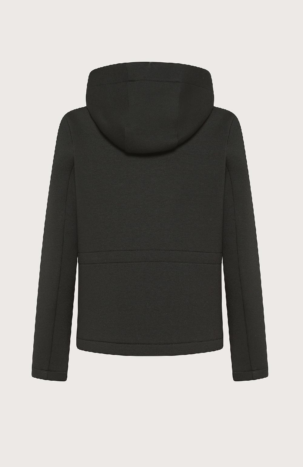 Seventy Giubbino bimateriale con cappuccio - Col. Nero Italy