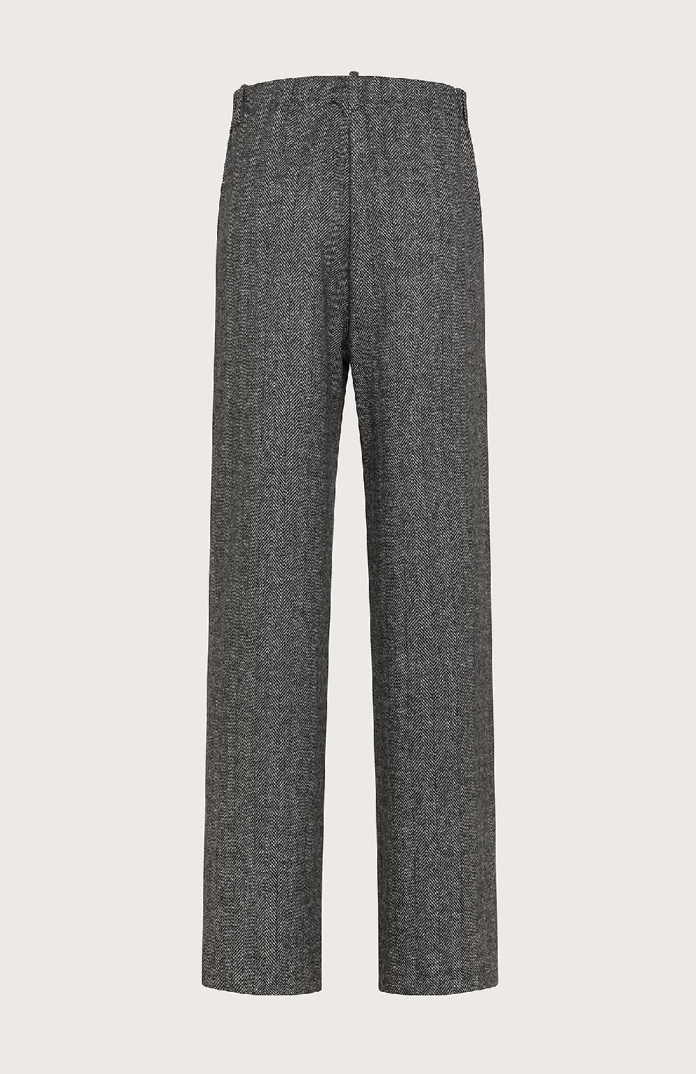 Seventy Pantalone lungo relax fit in maglia - Col. Grigio Nuovo