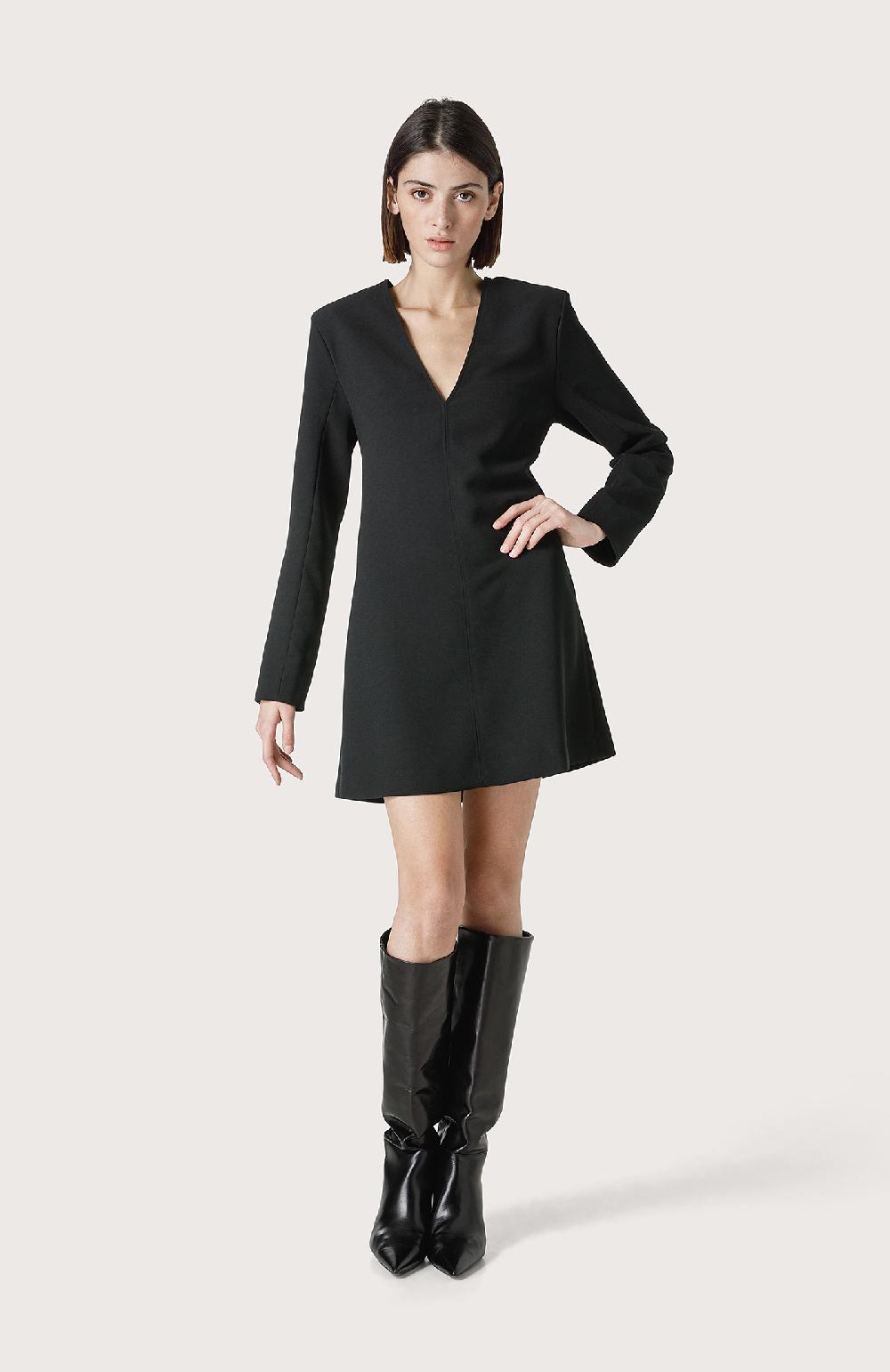 Seventy Mini abito con scollo a V - Col. Nero Acquista Ora