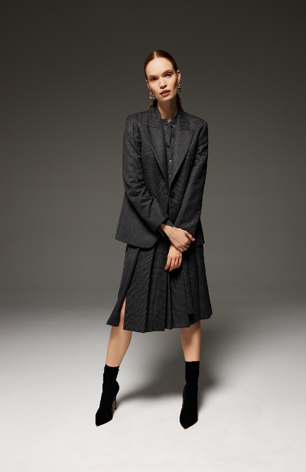 Seventy Giacca monopetto in galles retrò - Col. Grigio Online