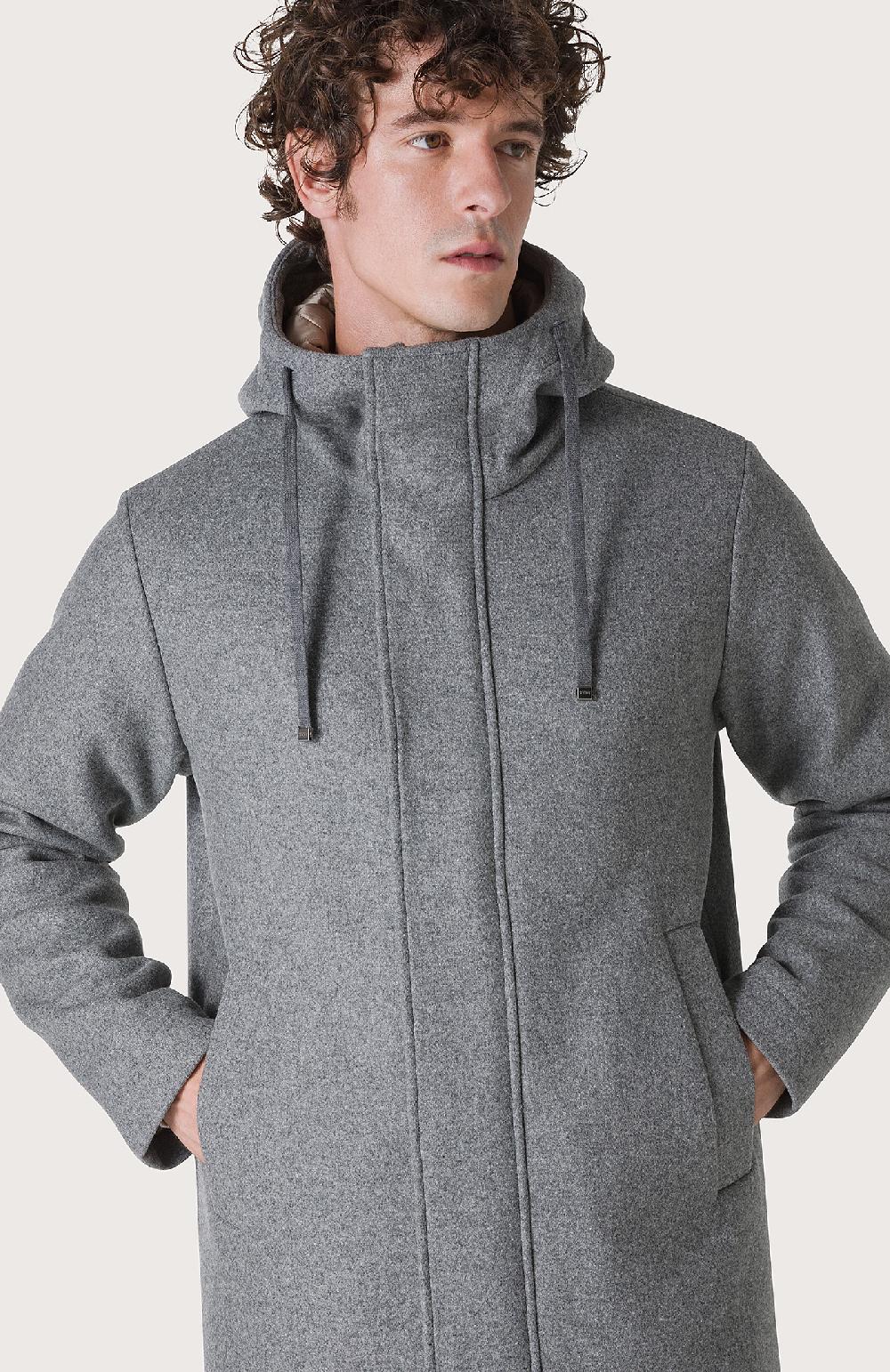 Seventy Parka imbottito - Col. Grigio Vendite Flash