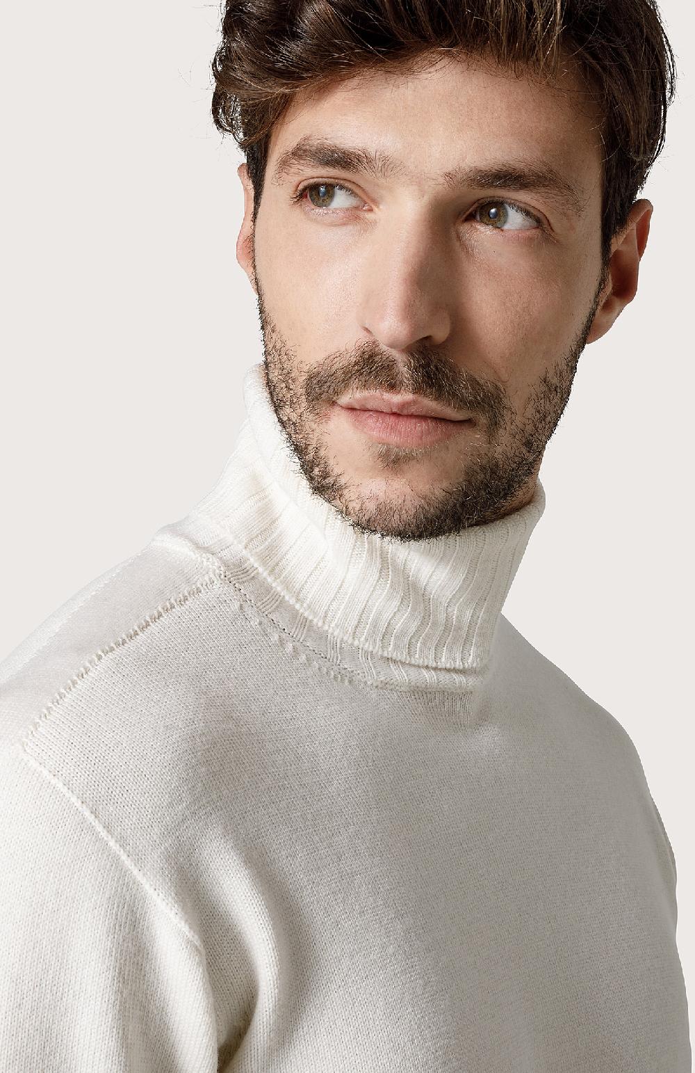 Seventy Maglia dolcevita seamless - Col. Bianco Moda