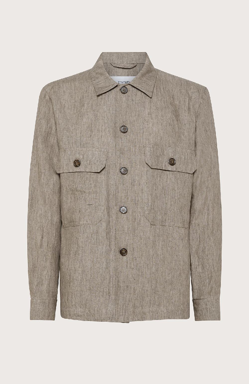Seventy Giubbino stile giacca con tasconi - Col. Marrone