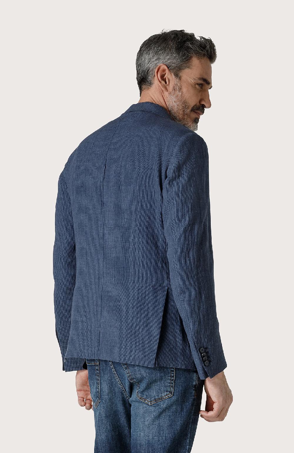 Seventy Giacca classica con tasche applicate - Col. Blu Nuovo